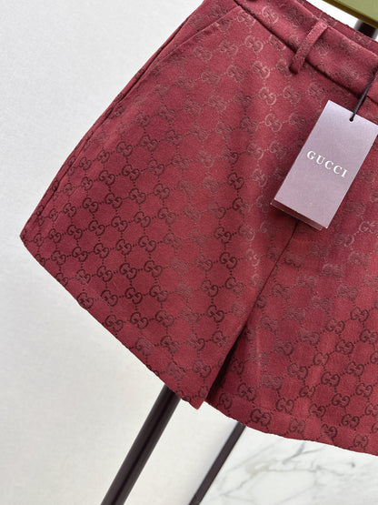 Guc New jacquard shorts