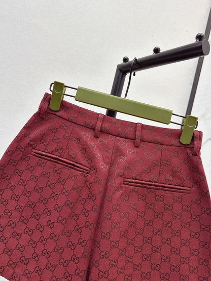 Guc New jacquard shorts