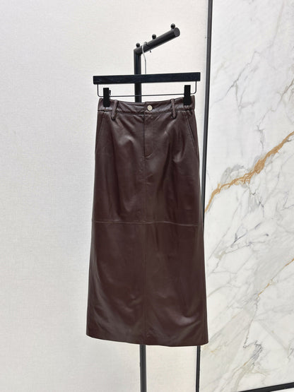 Brune New Leather skirt