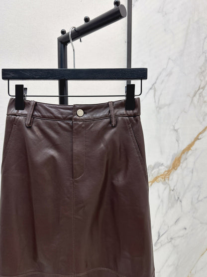 Brune New Leather skirt