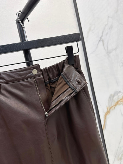 Brune New Leather skirt