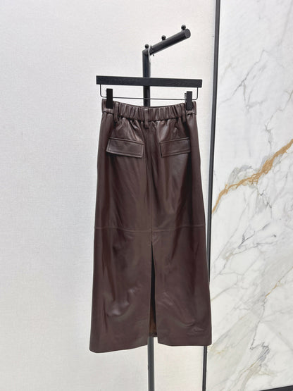 Brune New Leather skirt