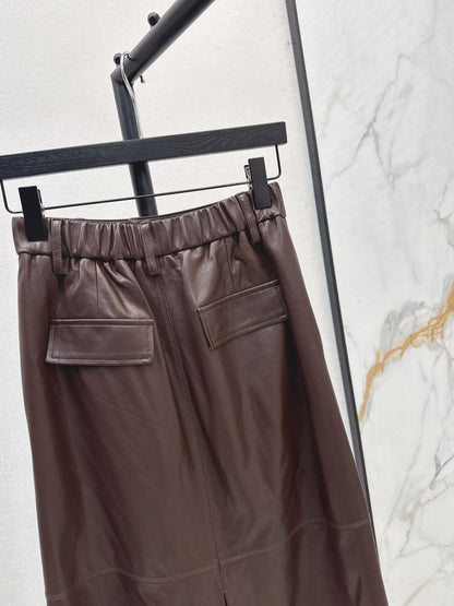 Brune New Leather skirt