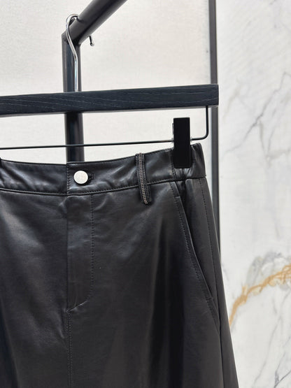 Brune New Leather skirt
