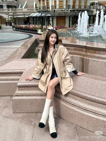 Monc New drawstring jacket