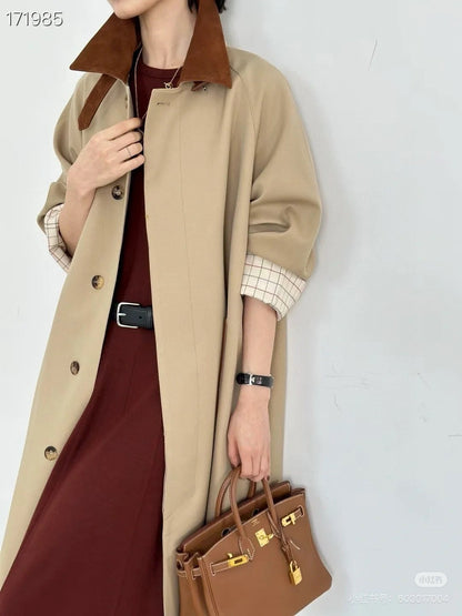 Brune New long coat