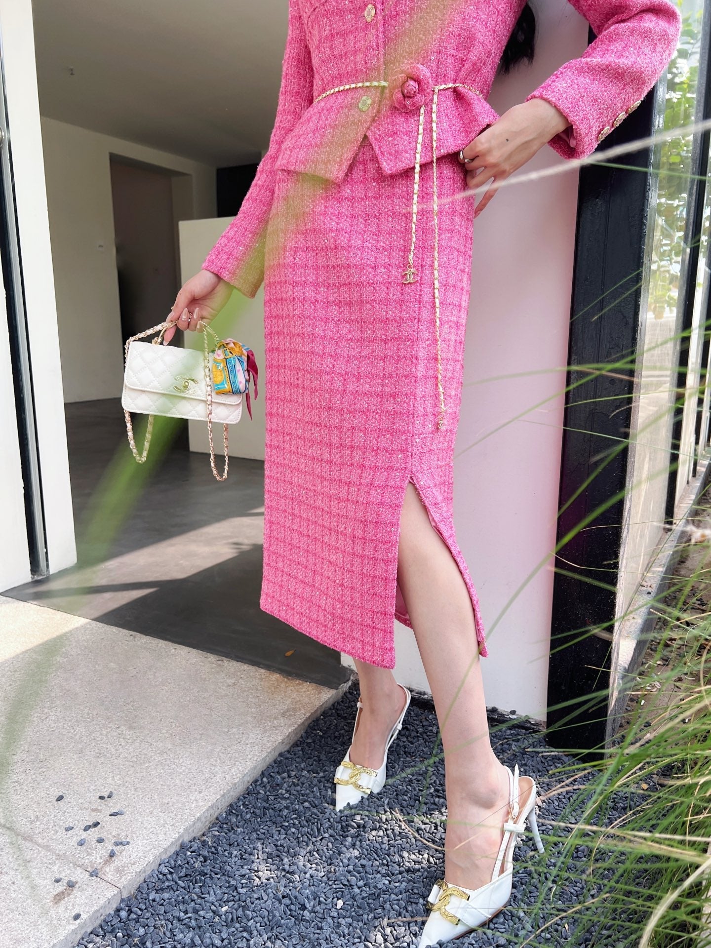 Chan New Knitting suit