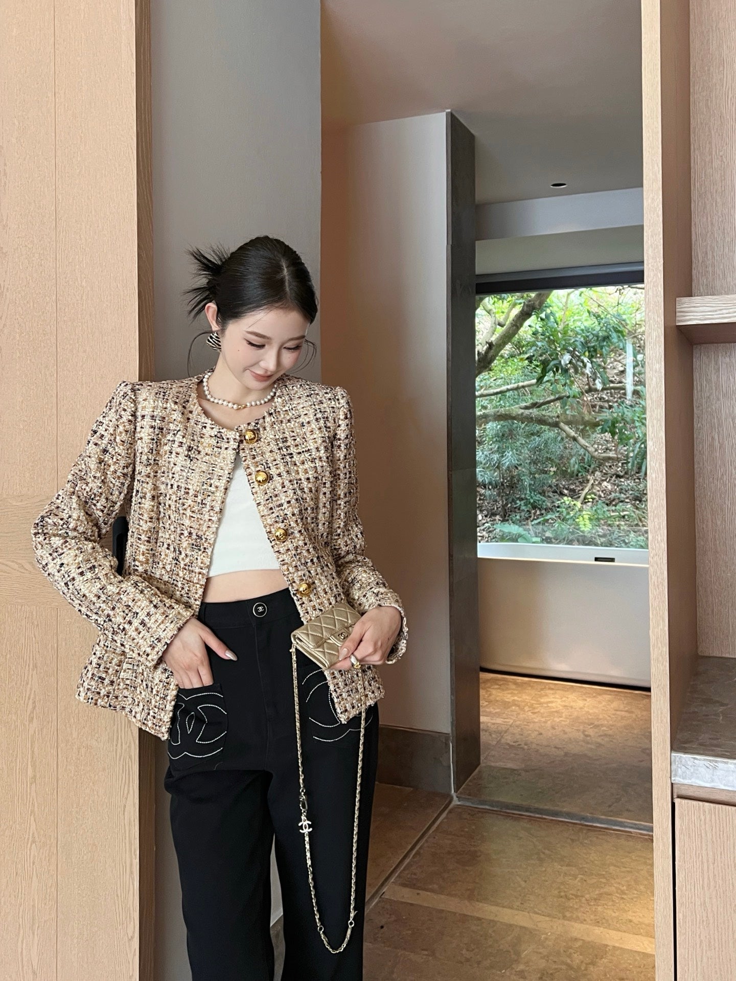 Chan New woven jacket