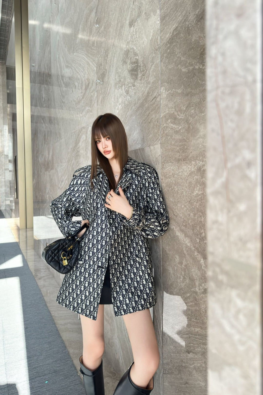 CD New Letter jacquard jacket