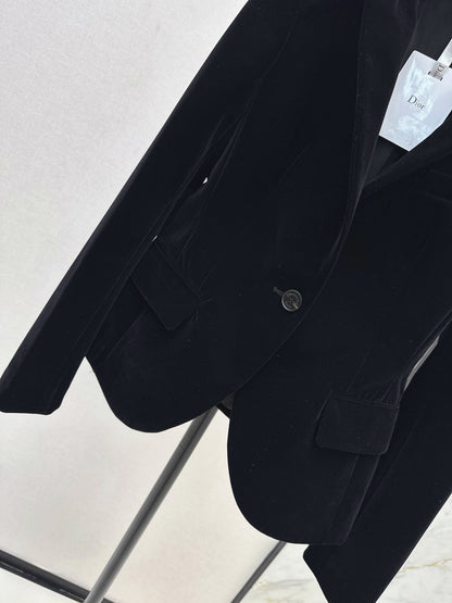 CD New single-button blazer