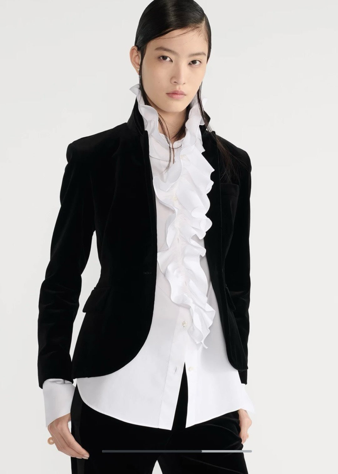 CD New single-button blazer