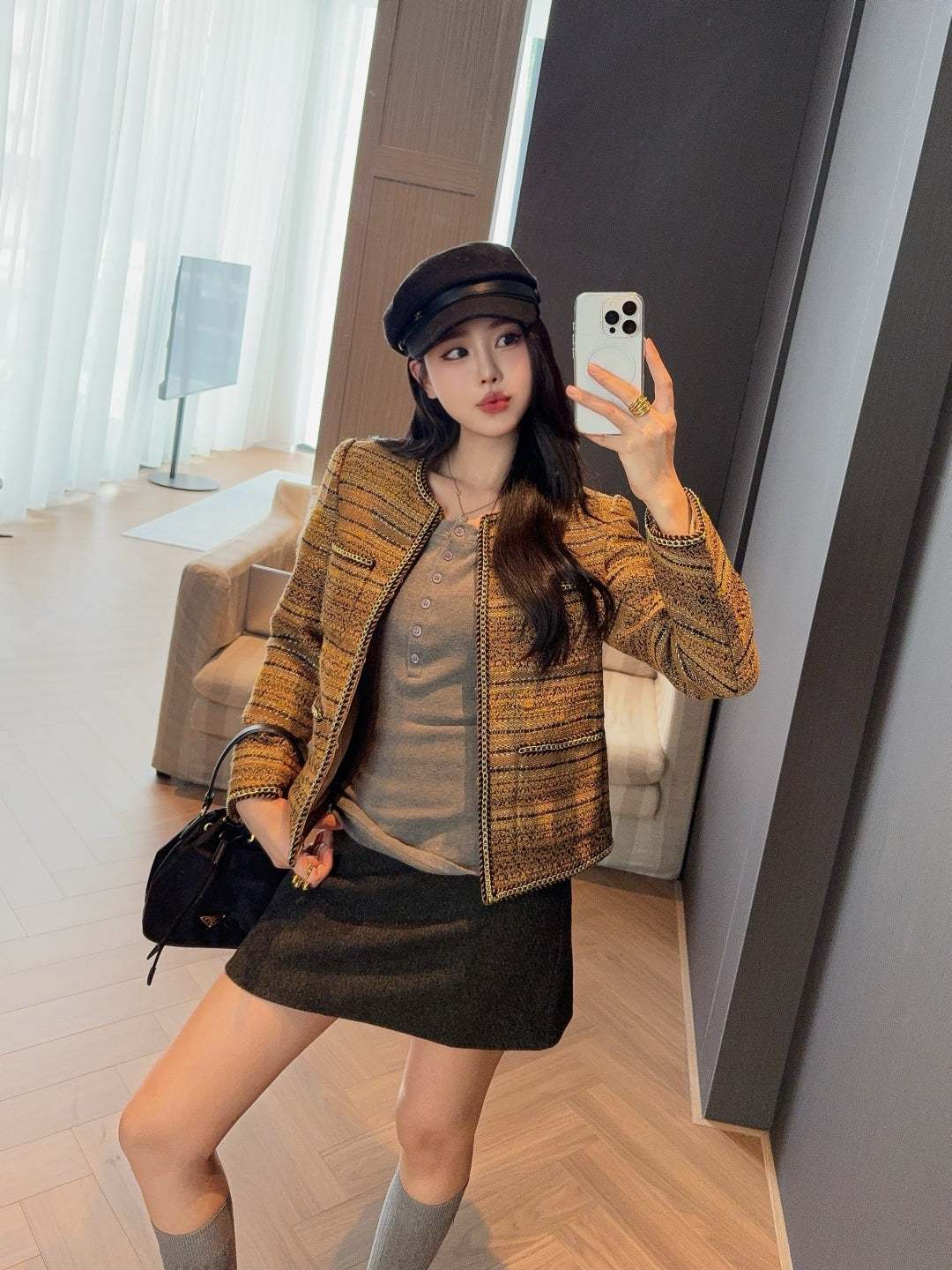 Chan New four-pocket jacket