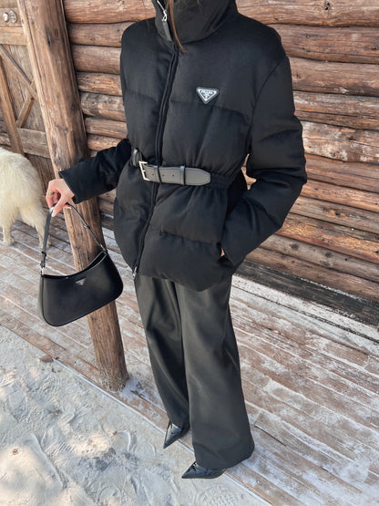Pra New belt waist down jacket