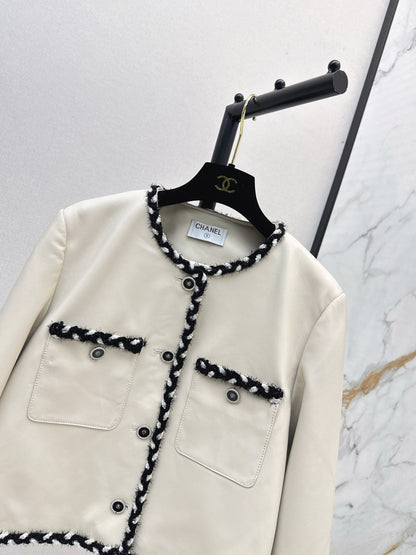 Chan New genuine leather jacket