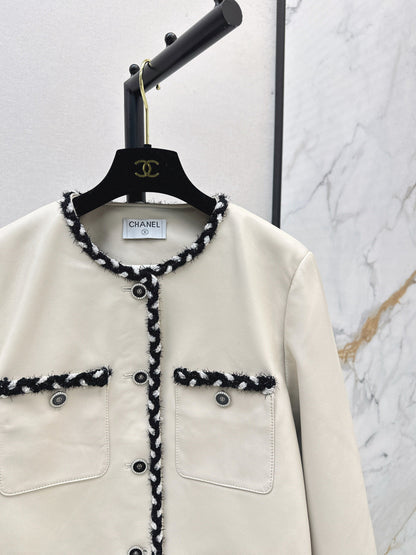 Chan New genuine leather jacket