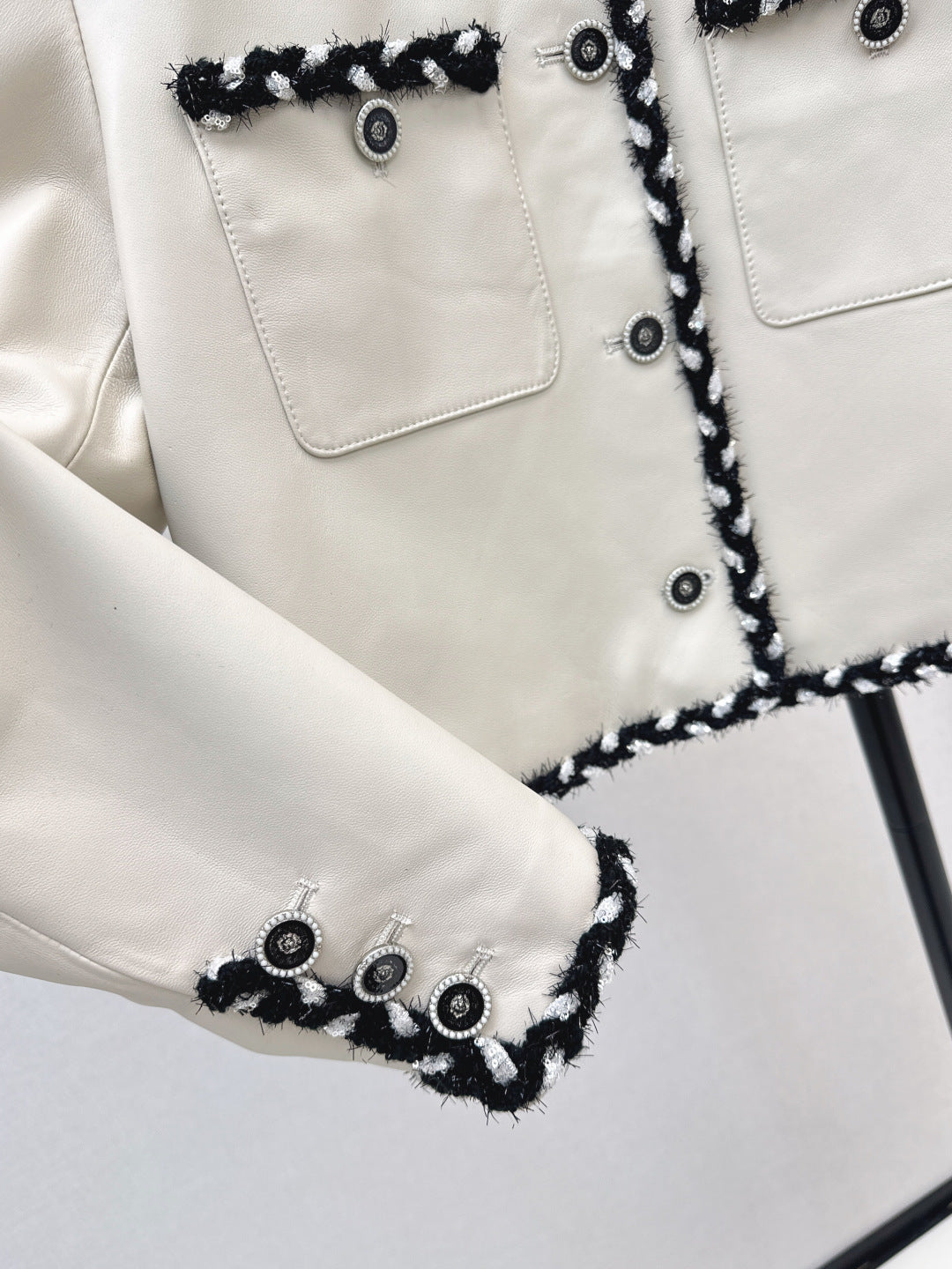 Chan New genuine leather jacket