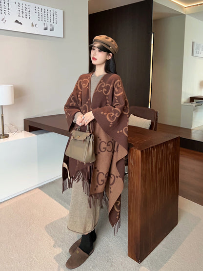 Guc New Cape shawl coat