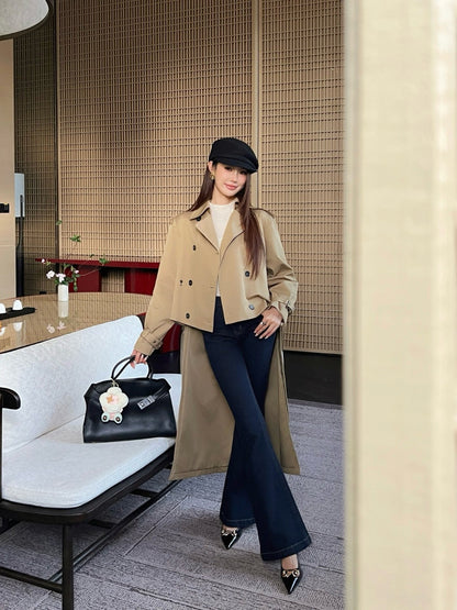 CD New Long trench coat