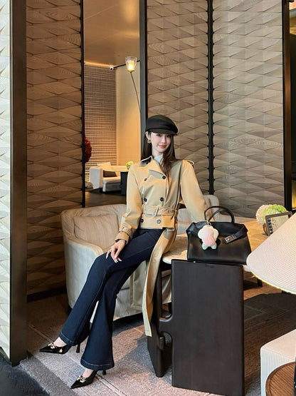 CD New Long trench coat