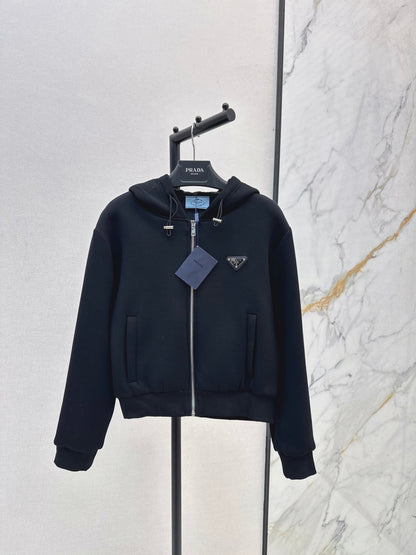 Pra New Hooded zip-up jacket