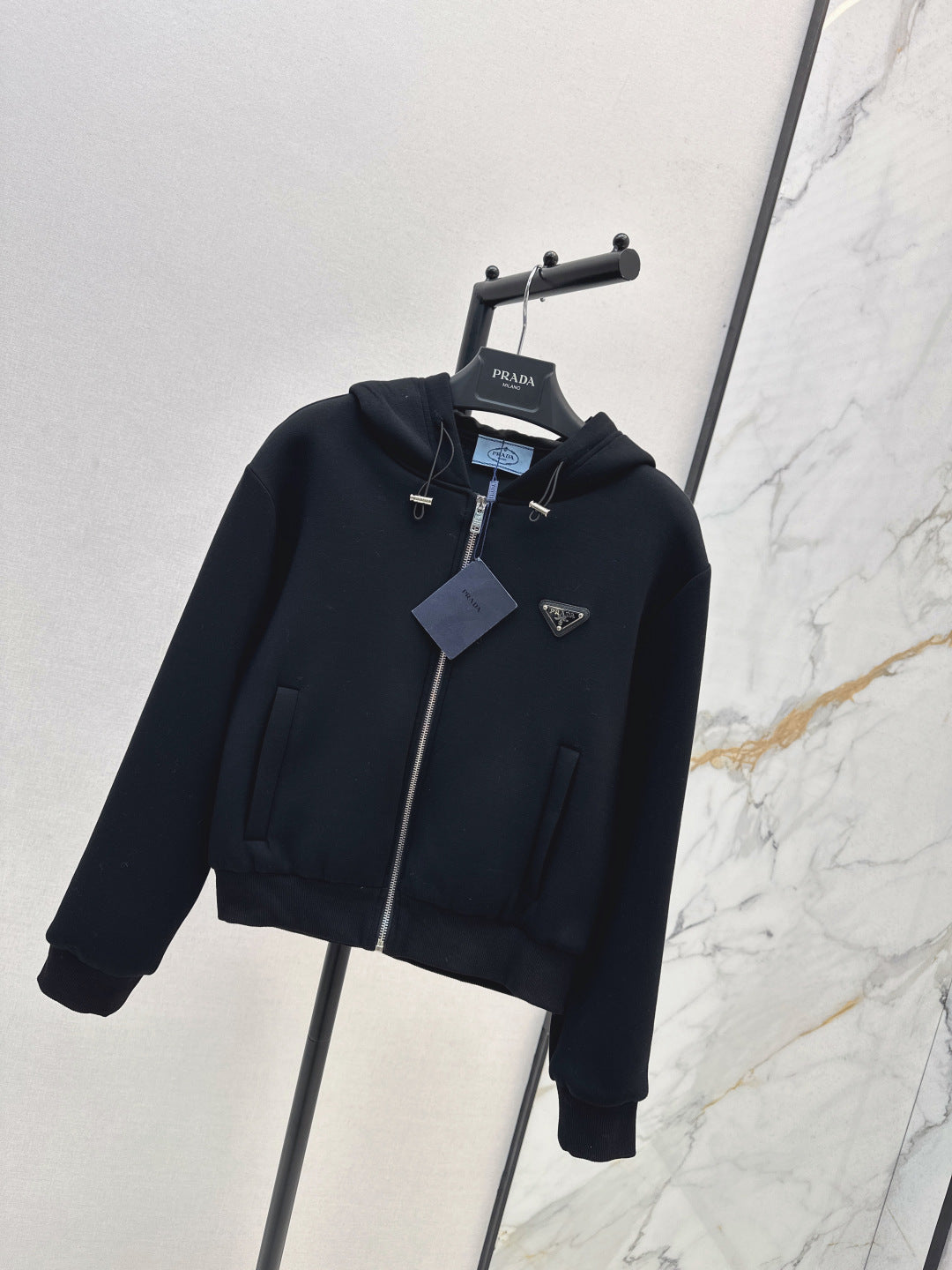 Pra New Hooded zip-up jacket