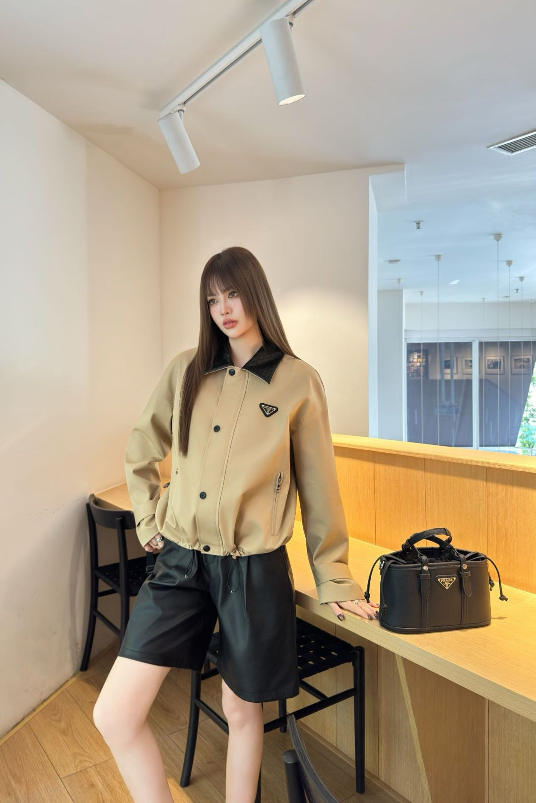 Pra New Lapel short jacket