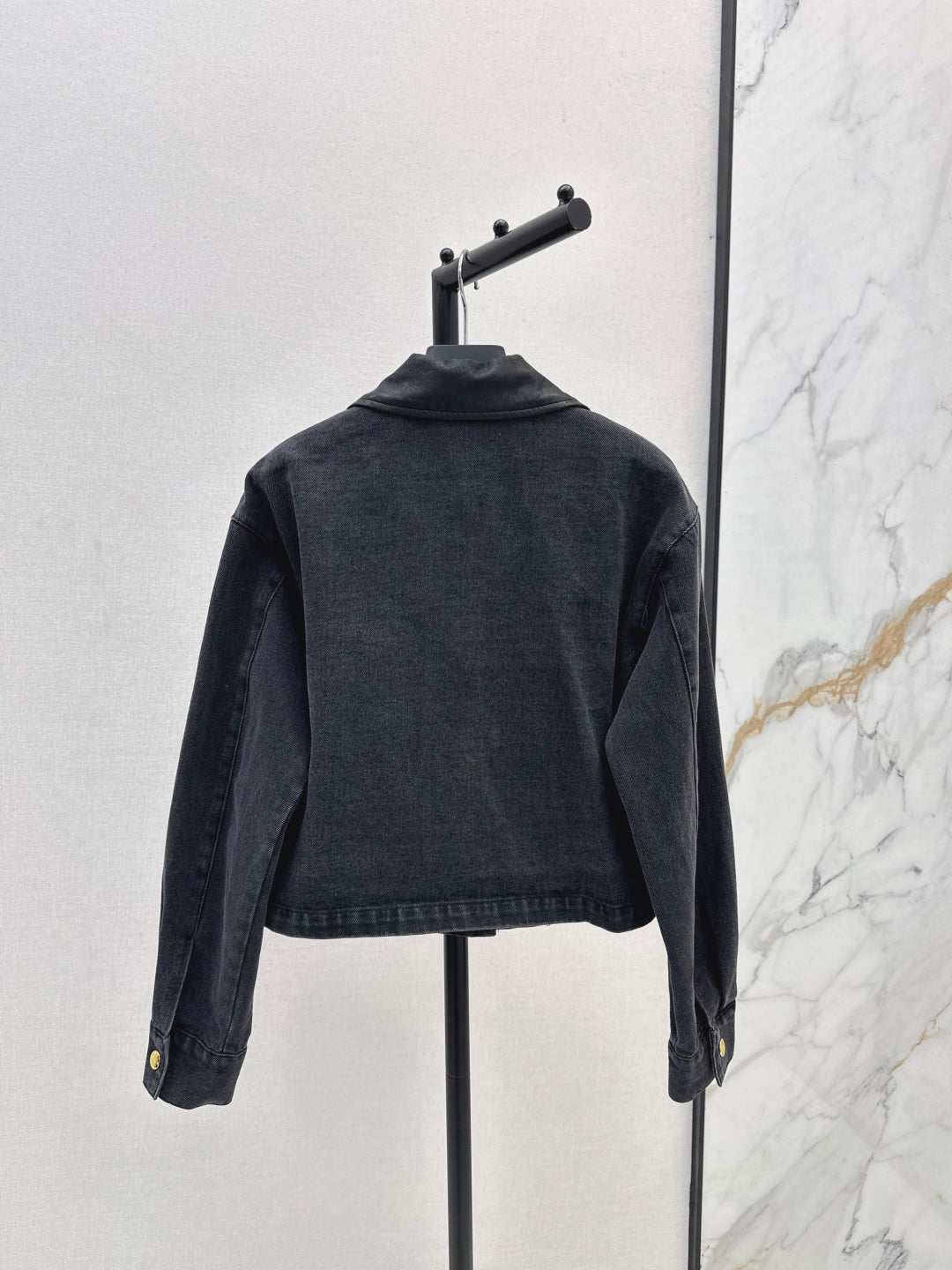 Pra New lapel denim jacket