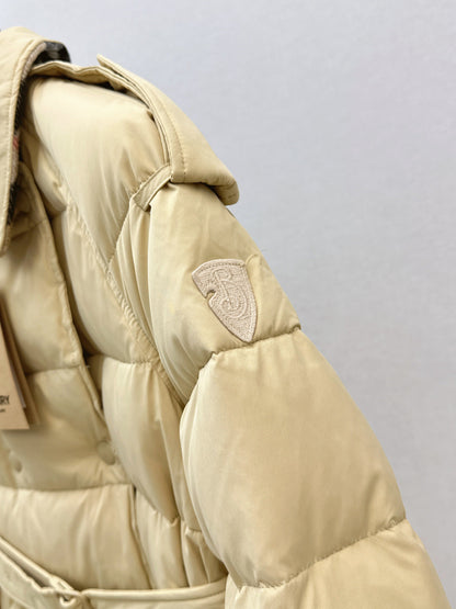 Bur New Double-breasted long down jacket