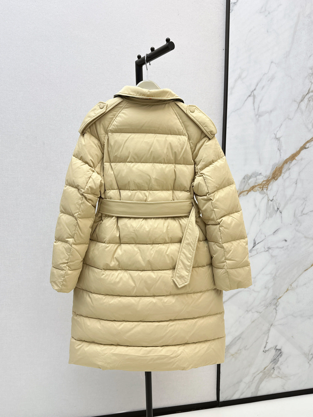 Bur New Double-breasted long down jacket