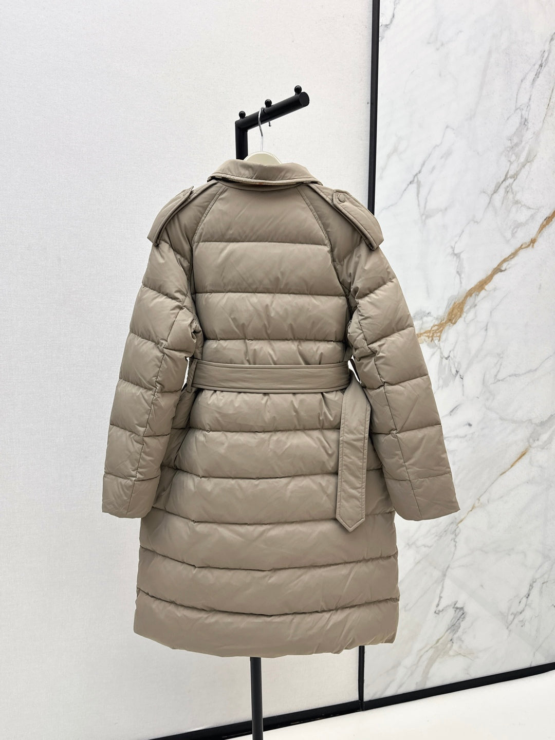 Bur New Double-breasted long down jacket