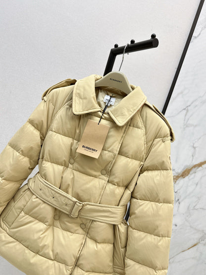 Bur New Double-breasted short down jacket