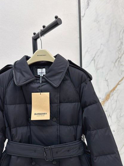 Bur New Double-breasted short down jacket