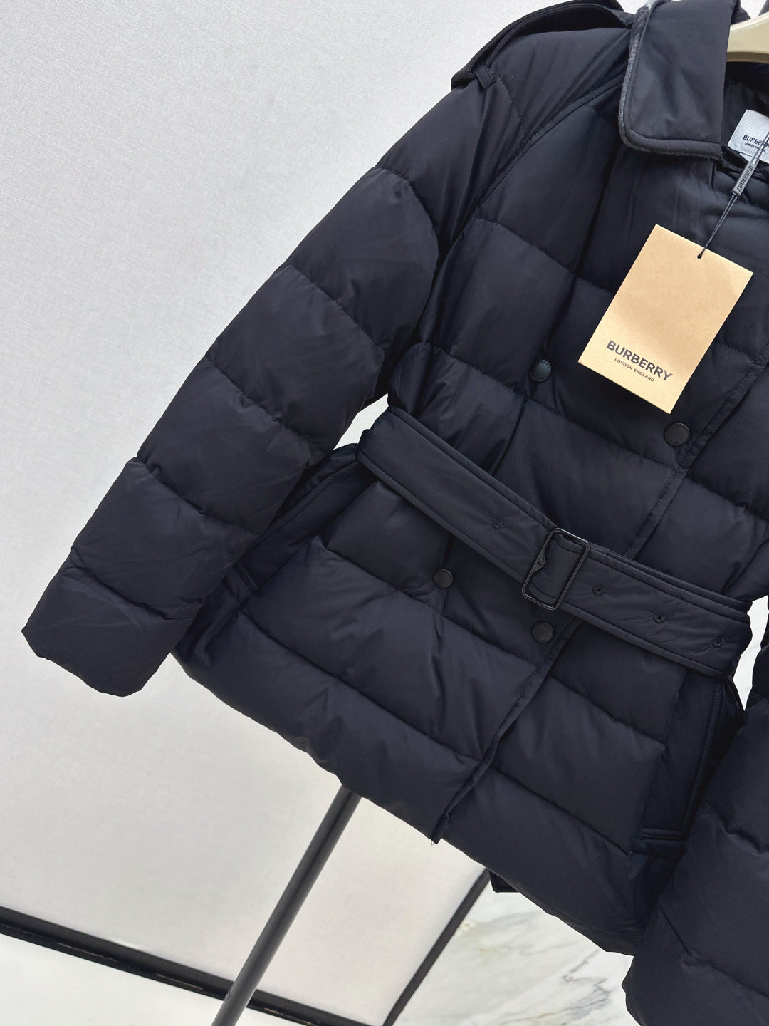 Bur New Double-breasted short down jacket