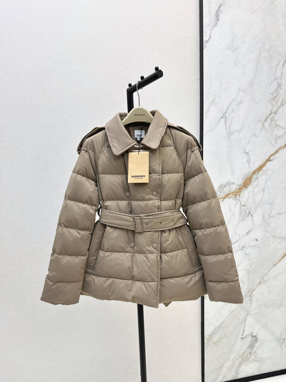Bur New Double-breasted short down jacket