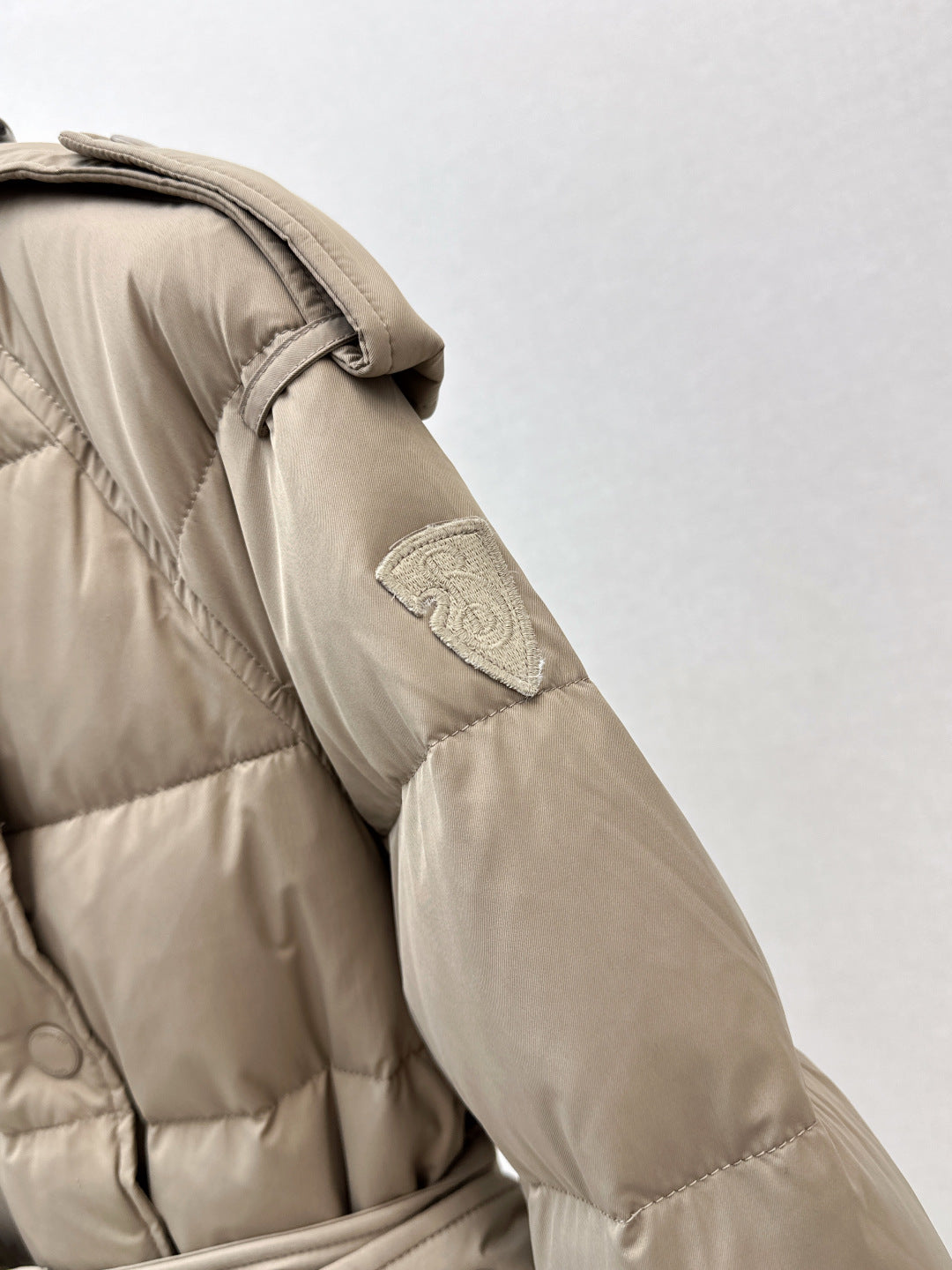 Bur New Double-breasted short down jacket