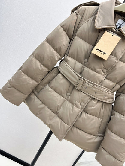 Bur New Double-breasted short down jacket