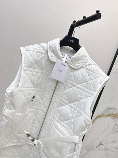 CD New Plaid vest jacket