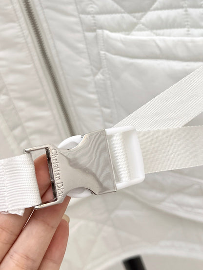 CD New Plaid vest jacket