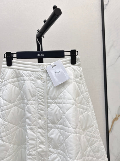 CD New Plaid long skirt