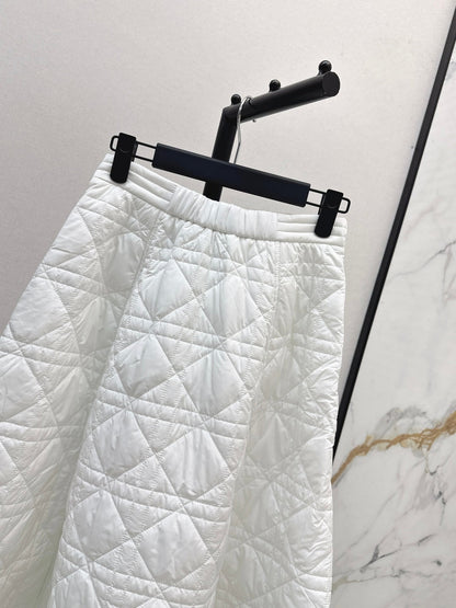 CD New Plaid long skirt