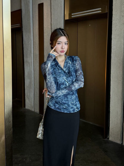 CD New Mesh bottoming shirt