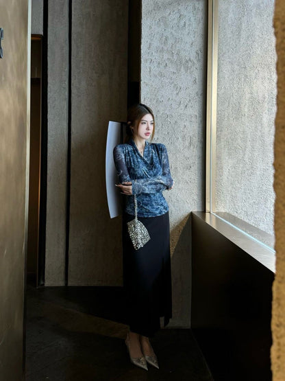 CD New Mesh bottoming shirt