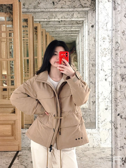 Monc New zipper down jacket