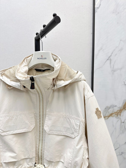 Monc New zipper down jacket