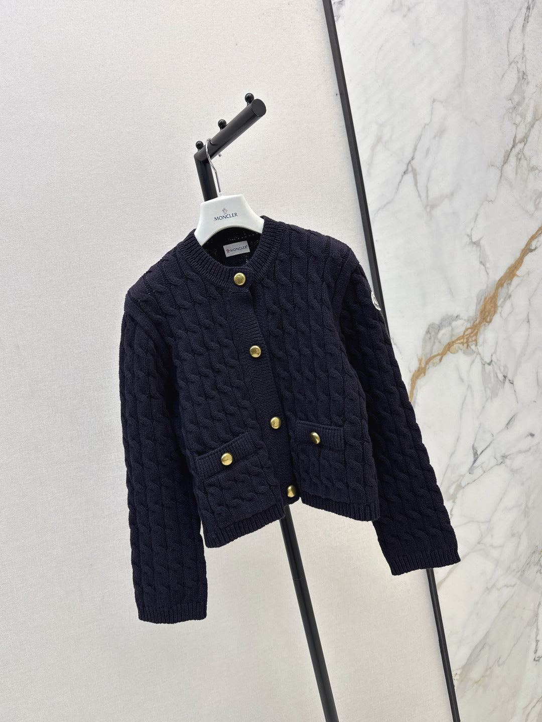 Monc New Crew neck cardigan