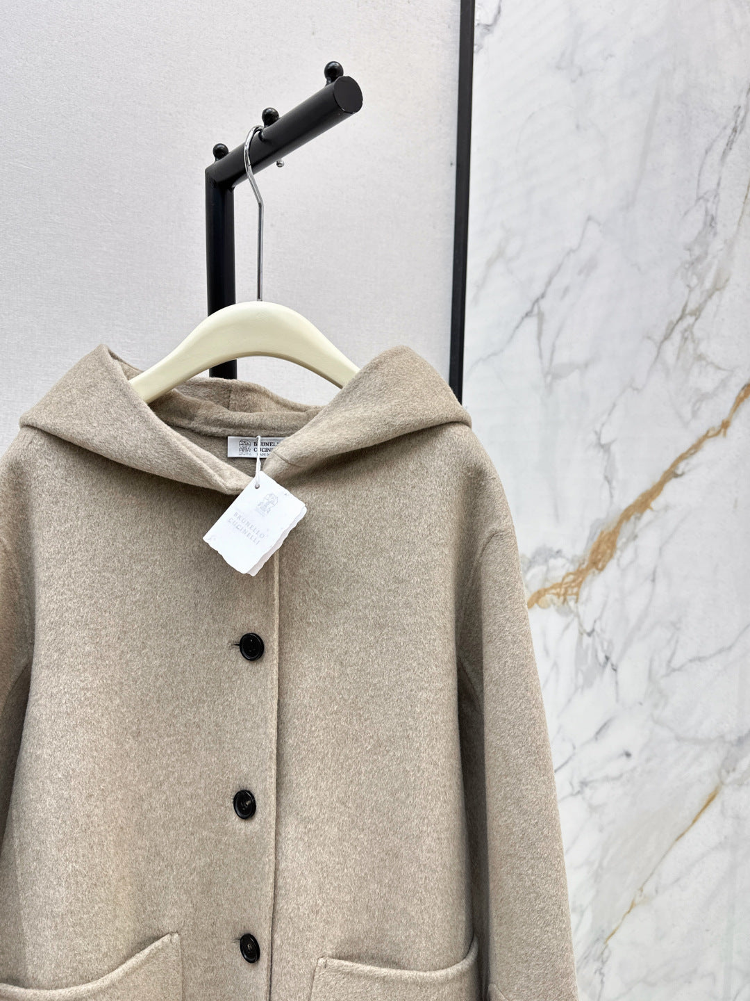 Loro New hooded coat