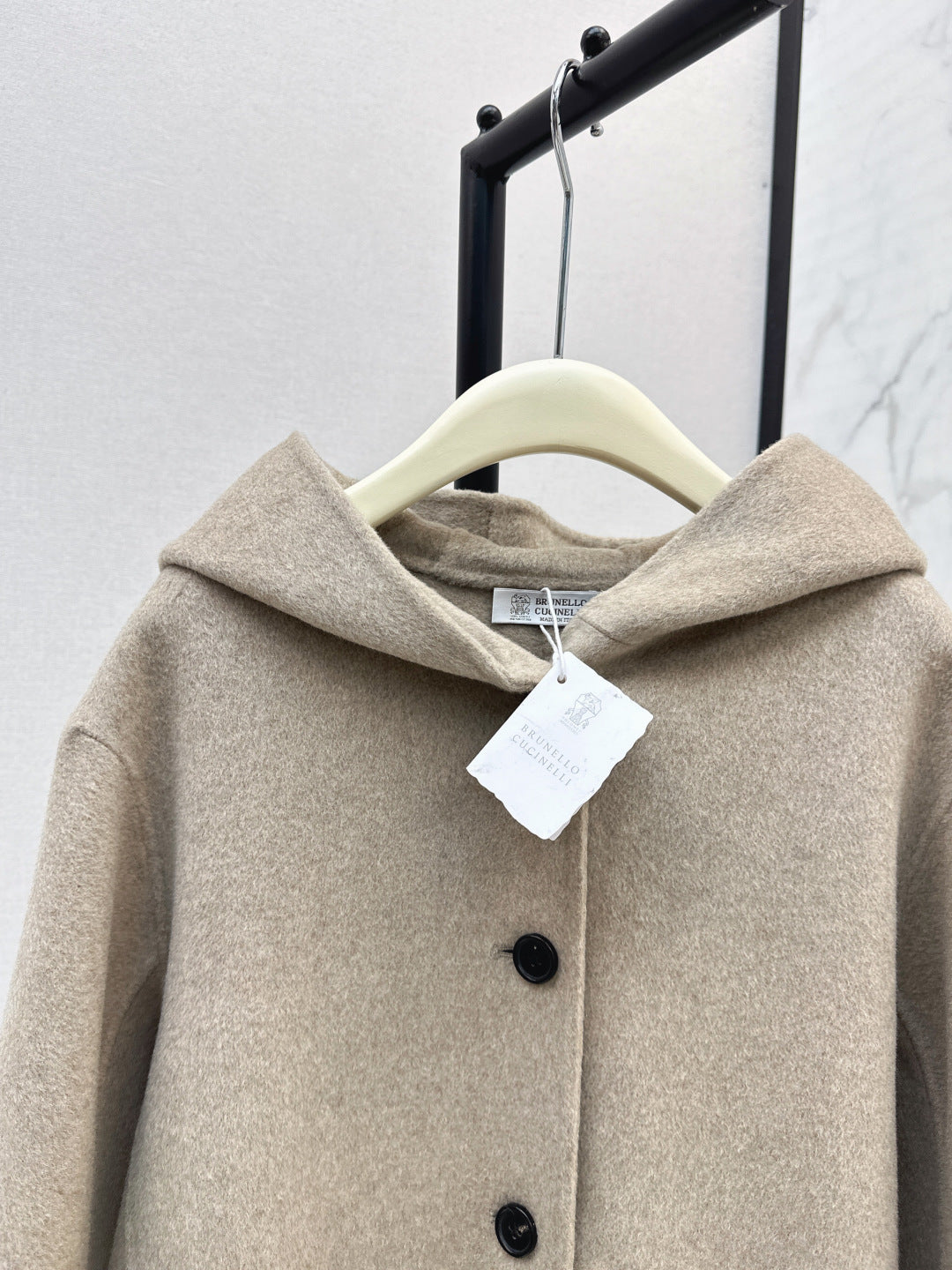 Loro New hooded coat