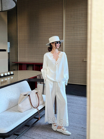 Max New embroidery suit