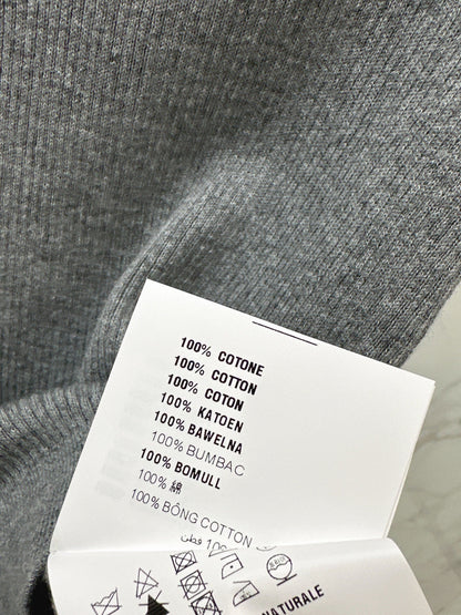 Miu New knitted cropped sweater