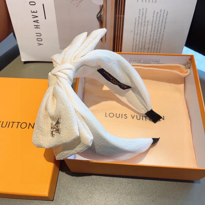 Louis hot new wide bow headband